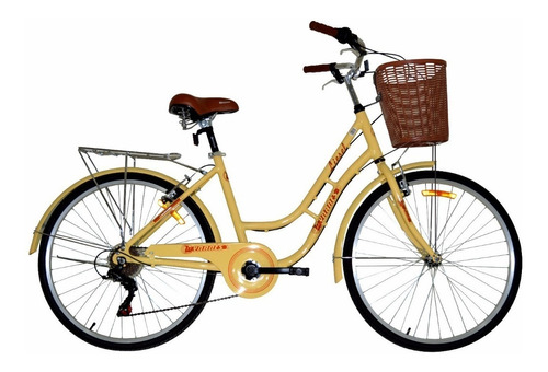 Bicicleta Paseo Dama Aluminio Liesel Wynants Shimano Gtia 3