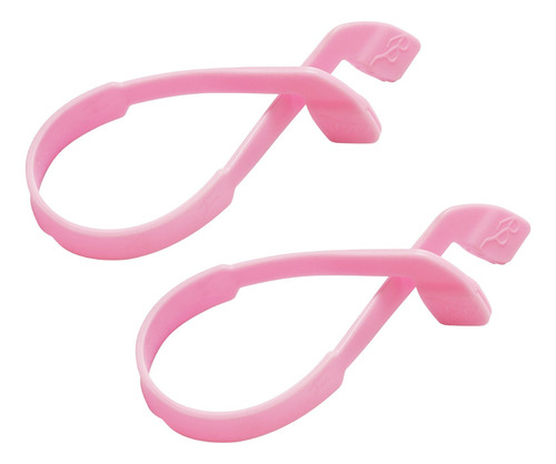 Correa Silicona Sujeta Lentes 2pzs. Deportivo Anticaída Color Rosa