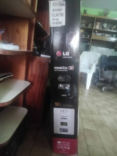Imagen 4 de 4 de Televisor LG 3d Smart Led Full Hd Cinema 55lm4700 55