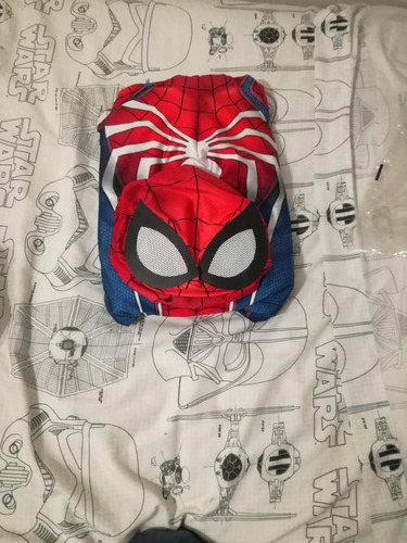 Imagen 7 de 7 de Disfraz Spiderman Hombre Araña Adulto Traje