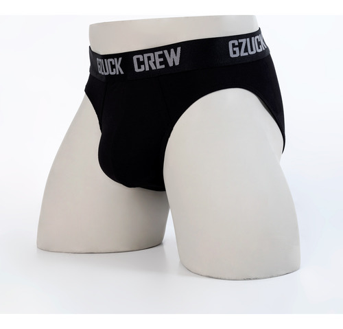 Trusas Jersey Full Lycra Brief Solid Hombre
