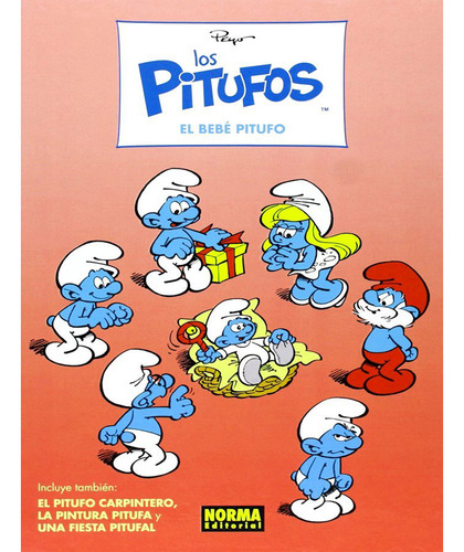 Los Pitufos 13 El Bebé Pitufo Norma Tapa Dura Stock
