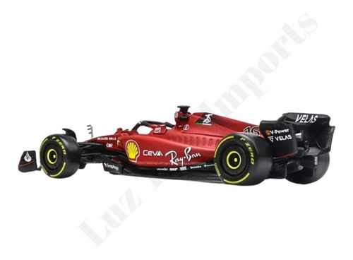 Miniatura F1 Ferrari F1-75 Leclerc #16 2022 1/43 Bburago