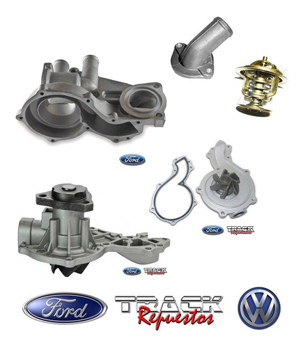Bomba De Agua Antecuerpo Termost. Audi 1.6 1.8 Escort Orion