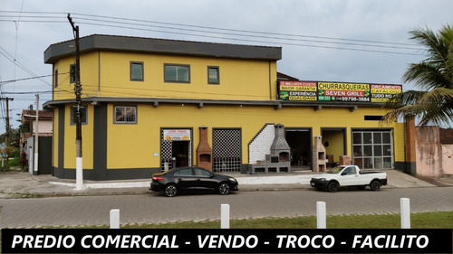 Prédio Comercial Com Moradia Em Itanhaém - Oportunidade Única Investidores