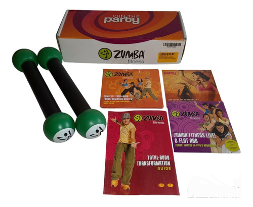 Zumba Fitness Total Body Transformation System Dvd Set