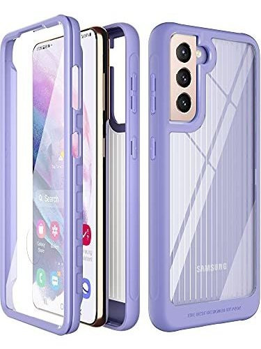 Funda Pzoz S21 Con Protector De Pantalla, Compatible Para