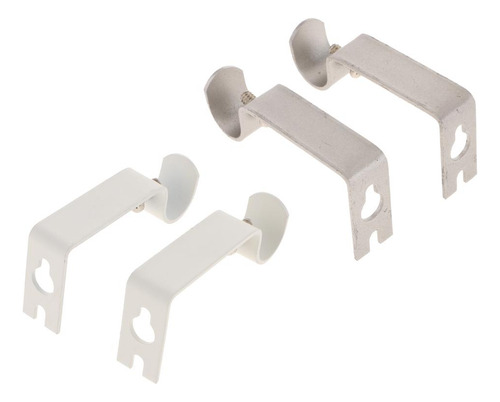 De 4 Soportes Para Barra De Cortina, Ventana Para ,