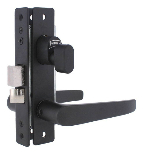 Cerradura Para Puerta Residencial Phillips 510t Negro