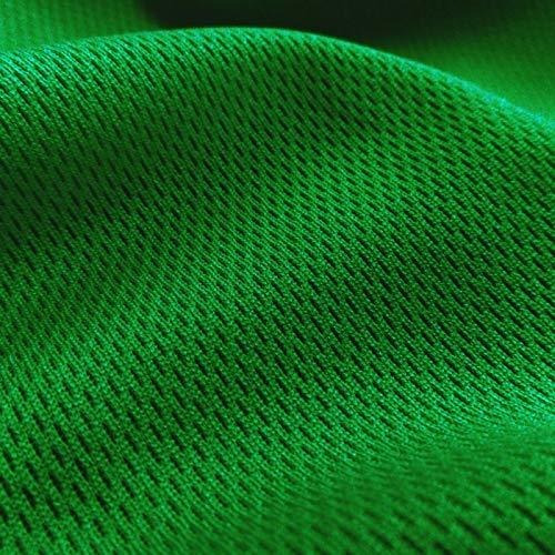 Ronit Textile Kelly Green Athletic Dimple Mesh Bird's Eye X