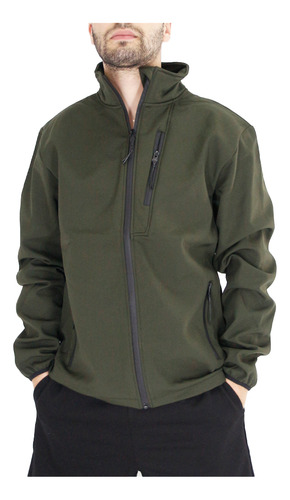 Campera Hifel Soft Shell Sin Capucha Hombre Oi23ha0700