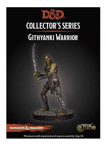 Dungeon Of The Mad Mage: Githyanki Knight (1 Fig) Miniatura