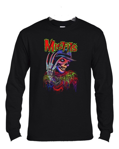 Polera Ml Misfits Freddy Krueger Punk Abominatron