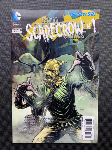 Dc Comics The New 52: Detective Comics #23.3 Scarecrow #1 3d