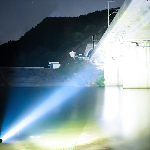 Lanterna Multifuncional De Luz Forte Recarregável,