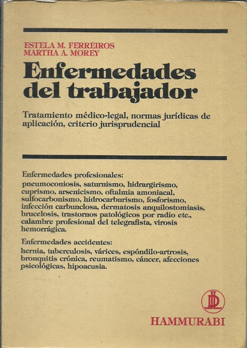 Enfermedades Del Trabajador - Ferreiros Dyf