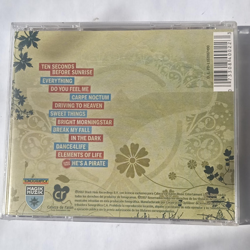Tiesto Elements Of Life Cd (Usado)