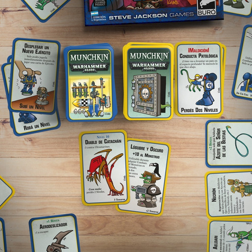 Juego De Mesa Munchkin Warhammer 40k Bureau Muy Lejano
