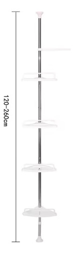 Estante Esquinero Múltiple Para Baño Altura Regulable En Stock