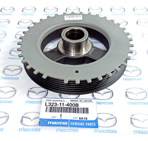 Damper Polea 35 Dientes Para Mazda 6 Motor 2.3 