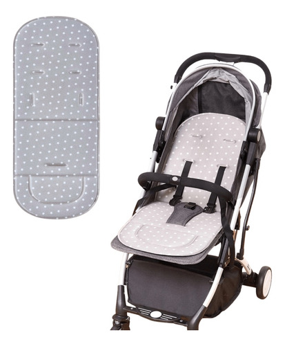 Cojín Coche Forro Carrito Bebe Universal Doble Suave Asiento