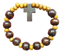 Comprar Pack 10 Pulsera Denario Madera Elastizada Reforzada Comunión