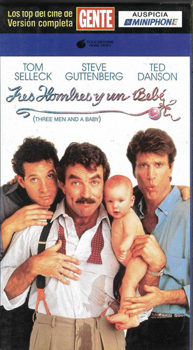 Tres Hombres Y Un Bebé Vhs Tom Selleck Ted Danson