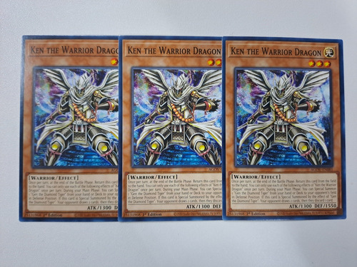 Ken The Warrior Dragon Agov-en081 Comun Yugioh 