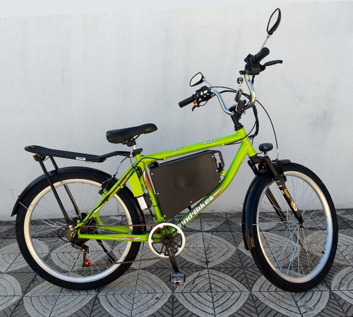 Imagem 1 de 14 de Bicicleta Elétrica Modelo Work 350 W 36 V 15ah Wind Bikes