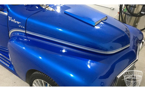 Imagem 6 de 14 de Volvo Pv 444 Coupe 1957 57 - Azul - Antigo - Ar Condicionado