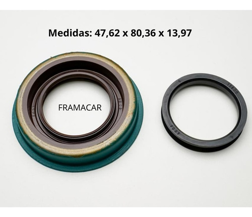Retentor Pinhão Diferencial Dianteiro Frontier Sel 08/12