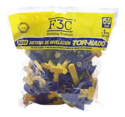 Sistema De Nivelacion F3c Tor-nado 50 Unid