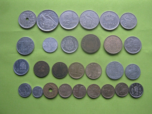 Colombia Lote 24 Monedas  Diferentes 