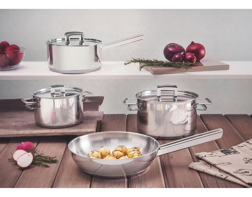 Panela Funda Inox Tramontina Brava 24cm 6,1l 62404/240
