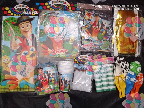 Kit Decoración La Granja De Zenon