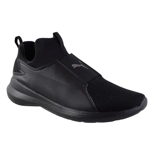 Zapatillas Puma Rebel Mid Core Mujer Negro MercadoLibre
