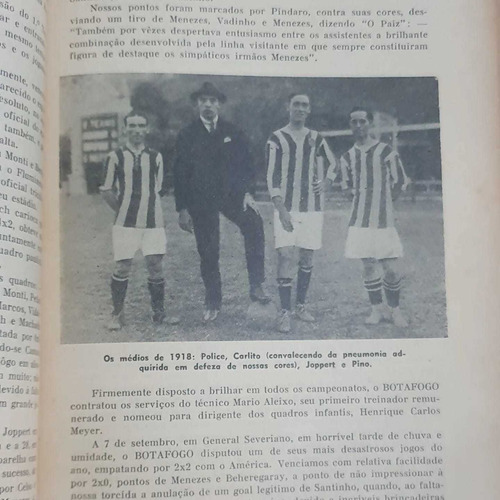 Botafogo Raríssimo Livro O Futebol No Botafogo 1904 A 1950