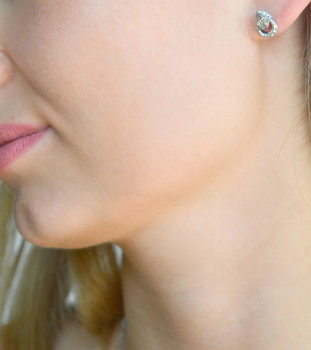 Aretes Mujer Guess Joyeria Aretes Pendientes Gris Plata