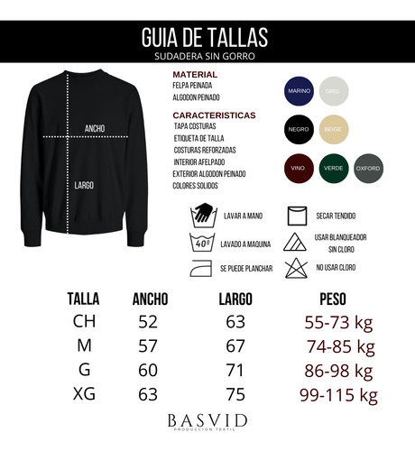Sudaderas Sin Gorro Conjunto 3 Piezas Algodón Peinado Suaves