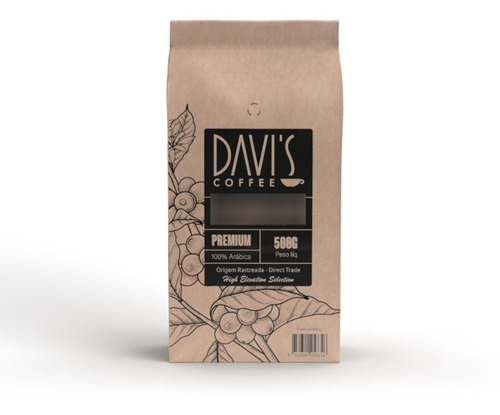 Davi's Coffee Café Torrado E Moído Premium 500g 82pts
