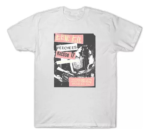 Remera Camiseta Banda Punk Rock Bikini Kill Peecees Unisex