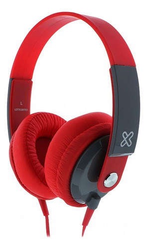 Auriculares Con Cable Klip Xtreme Obsession 3.5mm Rojo
