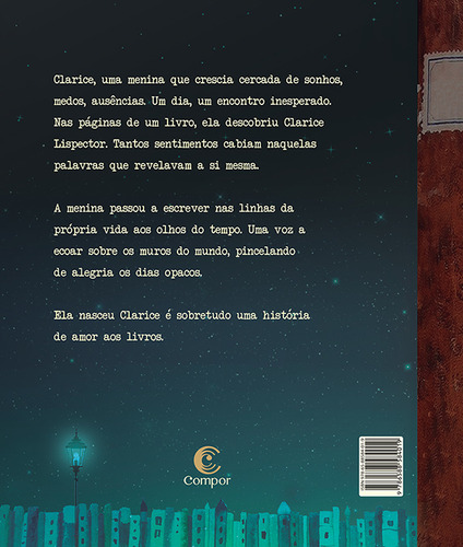 Ela Nasceu Clarice, De Ana Rapha Nunes. Editora Compor, Capa Mole Em Português, 2020