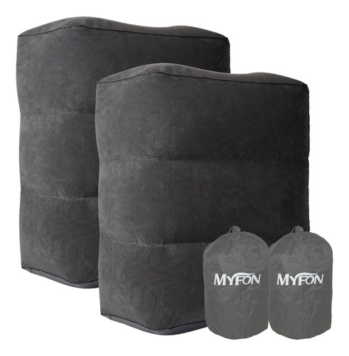 Almohada Inflable De Reposapiés De Viaje, Almohada De Reposa