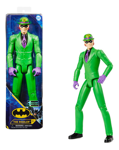 Figura De Acción De Batman The Riddler De 12 Pulgadas, Jugue