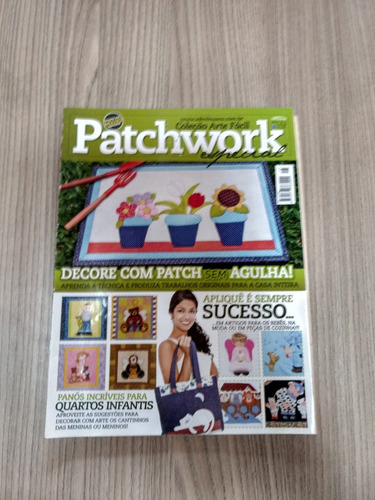 Revista Patchwork 25 Especial  Patch Sem Agulha Panos Y677