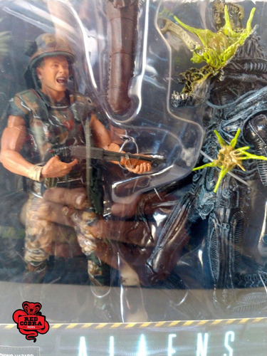 Aliens William Hudson Vs Xenomorph Warrior Neca R.c.t.