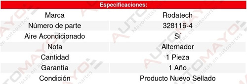 Banda Accesorios Odyssey 3.5l V6 02 Al 04 Rodatech 5658704
