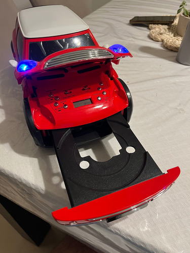 Reproductor Cd-mp3 Mini Cooper Rojo