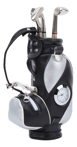 Sobremesa Portalápices Reloj Mini Bolso Aleación De Zinc Cue
